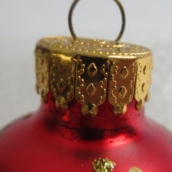Unique Treasure Handcrafted Glass Faberge Inspired Ornament Jeweled Egg Ornament - Picture 5 of 12